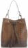 Kožené kabelka shopper bag Vittoria Gotti zemitá V344
