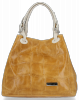 Kožené kabelka shopper bag Vittoria Gotti zrzavá V692754