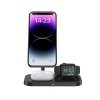 TECH-PROTECT QI15W-A22 3IN1 MAGNETIC MAGSAFE WIRELESS CHARGER BLACK