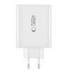 TECH-PROTECT NC100W-GAN 4-PORT ŁADOWARKA SIECIOWA  PD100W/QC3.0 WHITE