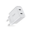 TECH-PROTECT C20W 2-PORT NETWORK CHARGER PD20W WHITE
