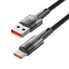 TECH-PROTECT ULTRABOOST TYPE-C KABEL  66W/6A 50CM GREY