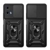 ETUI PANCERNE ETUI PLECKI NAKŁADKA CASE TECH-PROTECT   CAMSHIELD PRO MOTOROLA EDGE 50 FUSION 5G BLACK