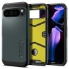 ETUI SPIGEN  TOUGH ARMOR GOOGLE PIXEL 9 PRO XL ABYSS GREEN
