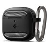 ETUI SPIGEN  RUGGED ARMOR APPLE AIRPODS 4 MATTE BLACK