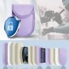 KLATKA FARADAYA ETUI TECH-PROTECT  KLR100 POUCH KEYLESS RFID SIGNAL BLOCKER CASE LAVENDER