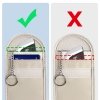 KLATKA FARADAYA ETUI TECH-PROTECT  KLR100 POUCH KEYLESS RFID SIGNAL BLOCKER CASE CAFFE LATTE