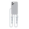 ETUI TECH-PROTECT  MAGNECKLACE MAGSAFE IPHONE 12 / 12 PRO CRAYON GREY