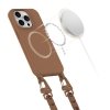ETUI TECH-PROTECT  MAGNECKLACE MAGSAFE IPHONE 14 PRO CHOCOLATE BROWN