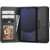 ETUI FUTERAŁ OTWIERANE KSIĄŻKOWE ETUI FUTERAŁ TECH-PROTECT  WALLET SAMSUNG GALAXY S24 FE BLACK
