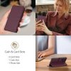 OTWIERANE KSIĄŻKOWE ETUI FUTERAŁ TECH-PROTECT  WALLET SAMSUNG GALAXY S25 MULBERRY