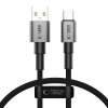 TECH-PROTECT ULTRABOOST DNA TYPE-C KABEL  15W/3A 25CM IRON GREY