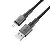 TECH-PROTECT ULTRABOOST DNA LIGHTNING KABEL  15W/2.4A 100CM IRON GREY