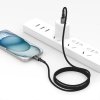 TECH-PROTECT ULTRABOOST DNA TYPE-C KABEL  15W/3A 300CM IRON GREY