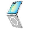 SPIGEN ULTRA HYBRID PRO MAG MAGSAFE GALAXY Z FLIP 7 CLEAR/WHITE