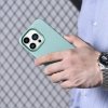iCarer Litchi Premium Leather Case skórzane etui iPhone 14 Pro Max magnetyczne z MagSafe zielony (WMI14220712-GN)