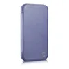 iCarer CE Premium Leather Folio Case skórzane etui iPhone 14 Plus z klapką magnetyczne MagSafe jasnofioletowy (WMI14220715-LP)