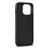 iCarer Leather Oil Wax etui iPhone 14 Pro Max skórzany pokrowiec czarne (WMI14220720-BK)