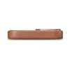 iCarer Case Leather pokrowiec etui z naturalnej skóry do iPhone 14 Plus brązowy (kompatybilne z MagSafe)