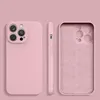 Silicone case etui iPhone 14 Plus silikonowy pokrowiec różowe