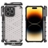 Honeycomb etui iPhone 14 Pro pancerny hybrydowy pokrowiec przezroczyste