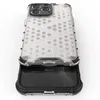 Honeycomb etui iPhone 14 Pro Max pancerny hybrydowy pokrowiec czarne