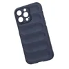 Magic Shield Case etui do iPhone 14 Pro Max elastyczny pancerny pokrowiec ciemnoniebieski