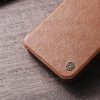 Nillkin Qin Leather Pro Case etui iPhone 14 Pro Max osłona na aparat kabura pokrowiec obudowa z klapką czarny