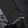 Nillkin Textured S Case etui iPhone 14 Pro Max pancerny pokrowiec z osłoną na aparat ciemnozielone