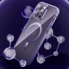 Kingxbar PQY Ice Crystal Series magnetyczne etui iPhone 14 Plus MagSafe szare
