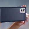 Carbon Case etui Realme C35 elastyczny silikonowy karbonowy pokrowiec czarne