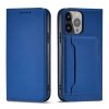 Magnet Card Case etui Samsung Galaxy S23 pokrowiec z klapką portfel podstawka niebieskie