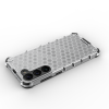 Honeycomb etui do Samsung Galaxy S23+ pancerny hybrydowy pokrowiec przezroczyste