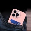Leather Stand Case etui Samsung Galaxy S23+ pokrowiec portfel na kartę z podstawką różowe