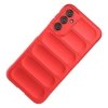 Magic Shield Case etui do Samsung Galaxy A24 4G elastyczny pancerny pokrowiec czerwone