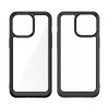 Wzmocnione etui z elastyczną ramką do iPhone 15 Pro Outer Space - niebieskie