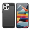 Elastyczne etui wzór karbon do iPhone 15 Pro Max Carbon Case - czarne
