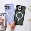 Magnetyczne etui z MagSafe Color Matte Case do iPhone 15 - granatowe