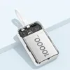 Powerbank Baseus Magnetic Mini MagSafe 10000mAh 30W z wbudowanym kablem USB-C - biały + kabel Baseus Simple Series USB-C - USB-C