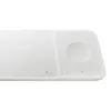 Ładowarka Samsung Trio EP-P6300TWEGEU indukcyjna 3w1 do telefonu / Galaxy Watch / Buds - biała + ładowarka sieciowa + kabel