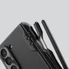 Etui Nillkin Super Frosted Shield Fold Magnetic Case na Samsung Galaxy Z Fold 6 5G z uchwytem na rysik i modułem magnetycznym - 