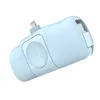 Mini powerbank Wozinsky WF16-YLS 5000mAh 15W Lightning z wbudowanym kablem USB-C i ładowarką do Apple Watch - niebieski