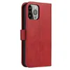 Etui Magnet Case z klapką do Samsung Galaxy S24 FE - czerwone