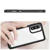 Etui Outer Space Case do Samsung Galaxy A56 pokrowiec z elastyczną ramką - czarne