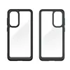 Etui Outer Space Case do Samsung Galaxy A36 pokrowiec z elastyczną ramką  - czarne