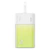Powerbank Baseus Popsicle 5200mAh 20W z wbudowanym kablem Lightning (+ biały kabel Baseus Simple USB-C - USB-C 60W/20V/3A/30cm) 