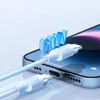 Kabel Orico CDX 60W 3A Power Delivery USB-C - USB-C 1m - niebieski