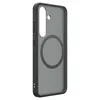 Etui silikonowe Spigen Capella GP-FPS936PGBJW z ringiem magnetycznym MagFit do Samsung Galaxy S25+ - czarne
