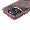 Etui brokatowe Glitter Case kompatybilne z MagSafe na iPhone 17 Pro - różowe