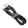 Kabel Baseus Cafule USB-A / Lightning 2.4A QC 3.0 1 m - czarno-złoty